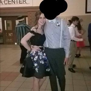 Ellie Wilde 2 piece homecoming dress